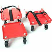 1500 LBS Snowmobile Roller Set 3 Pcs Dolly Storage Sturdy Dollies Mover Snow NEW 