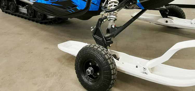 Are drivable dollies safe for snowmobiles?