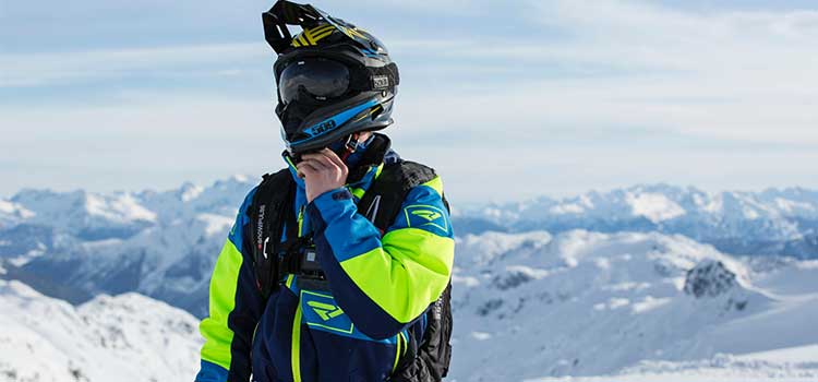 Can you use motorcycle helmets for snowmobiling?